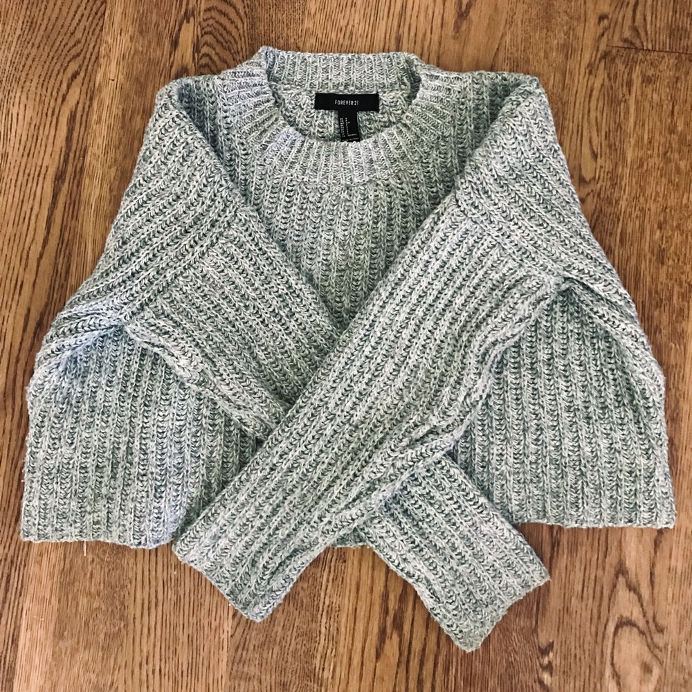 Gray sweater